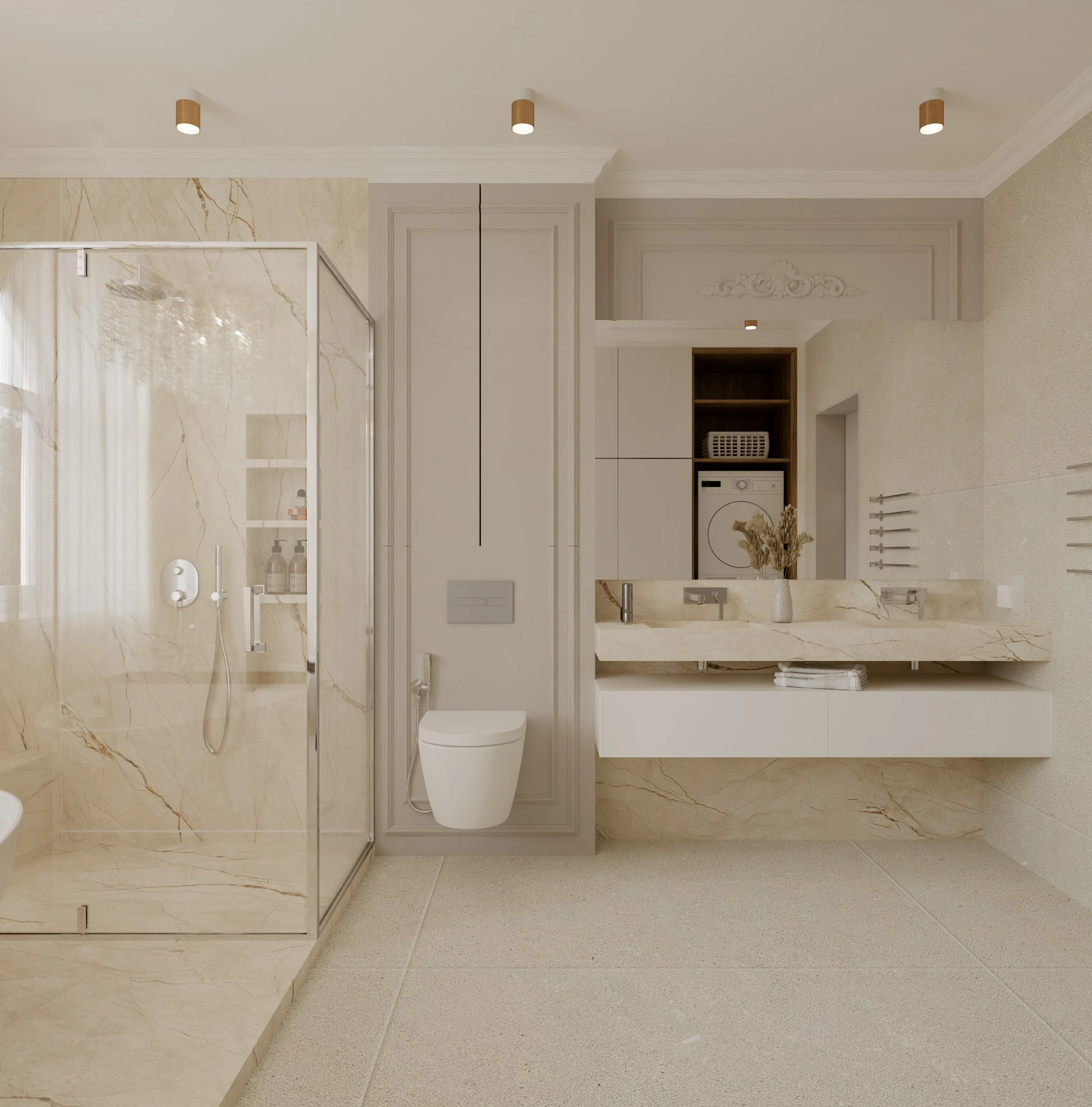 Casa Ciorescu — 105 m² — Baie — 3
