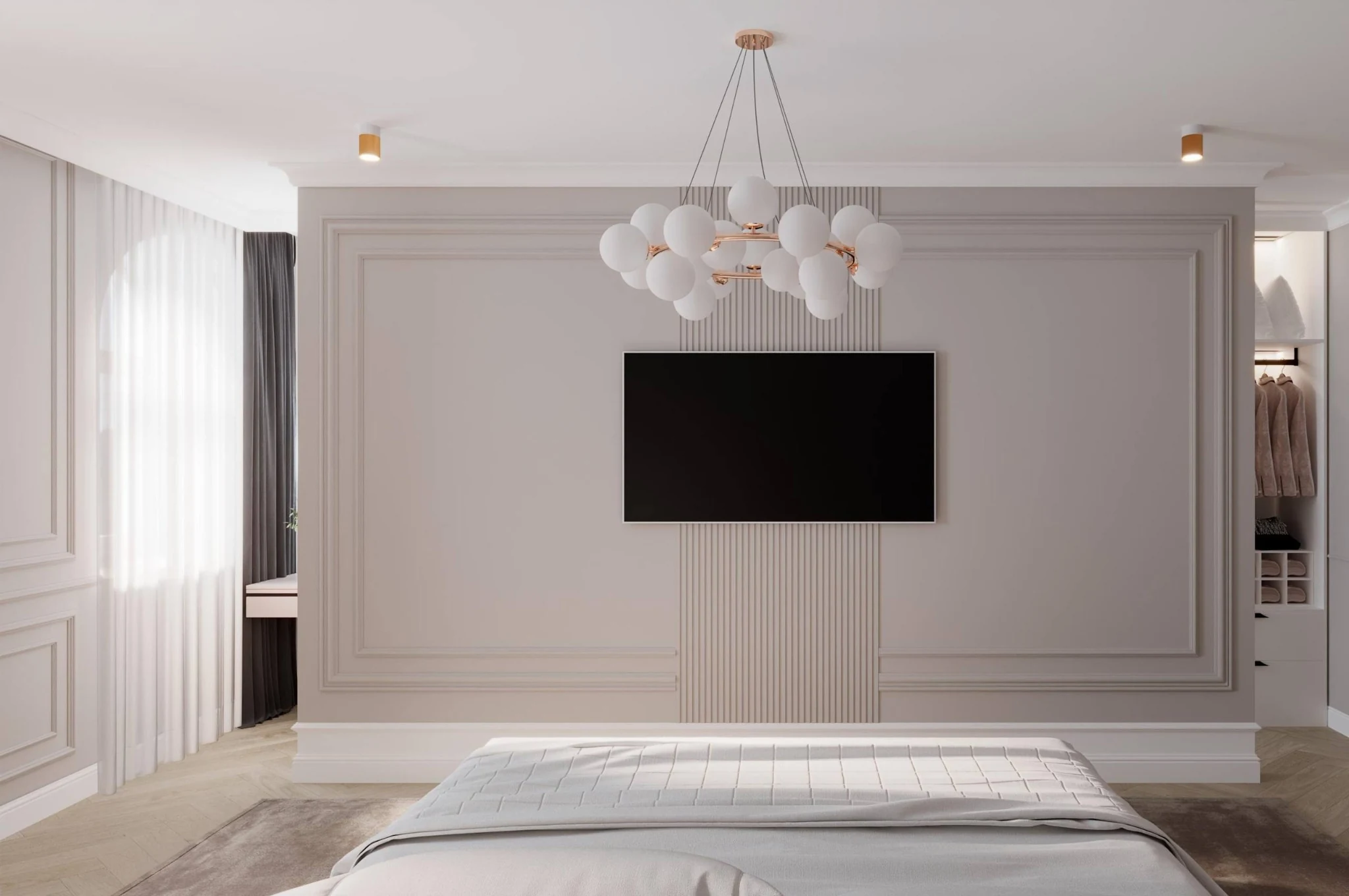 Casa Ciorescu — 105 m² — Dormitorul matrimonial — 4