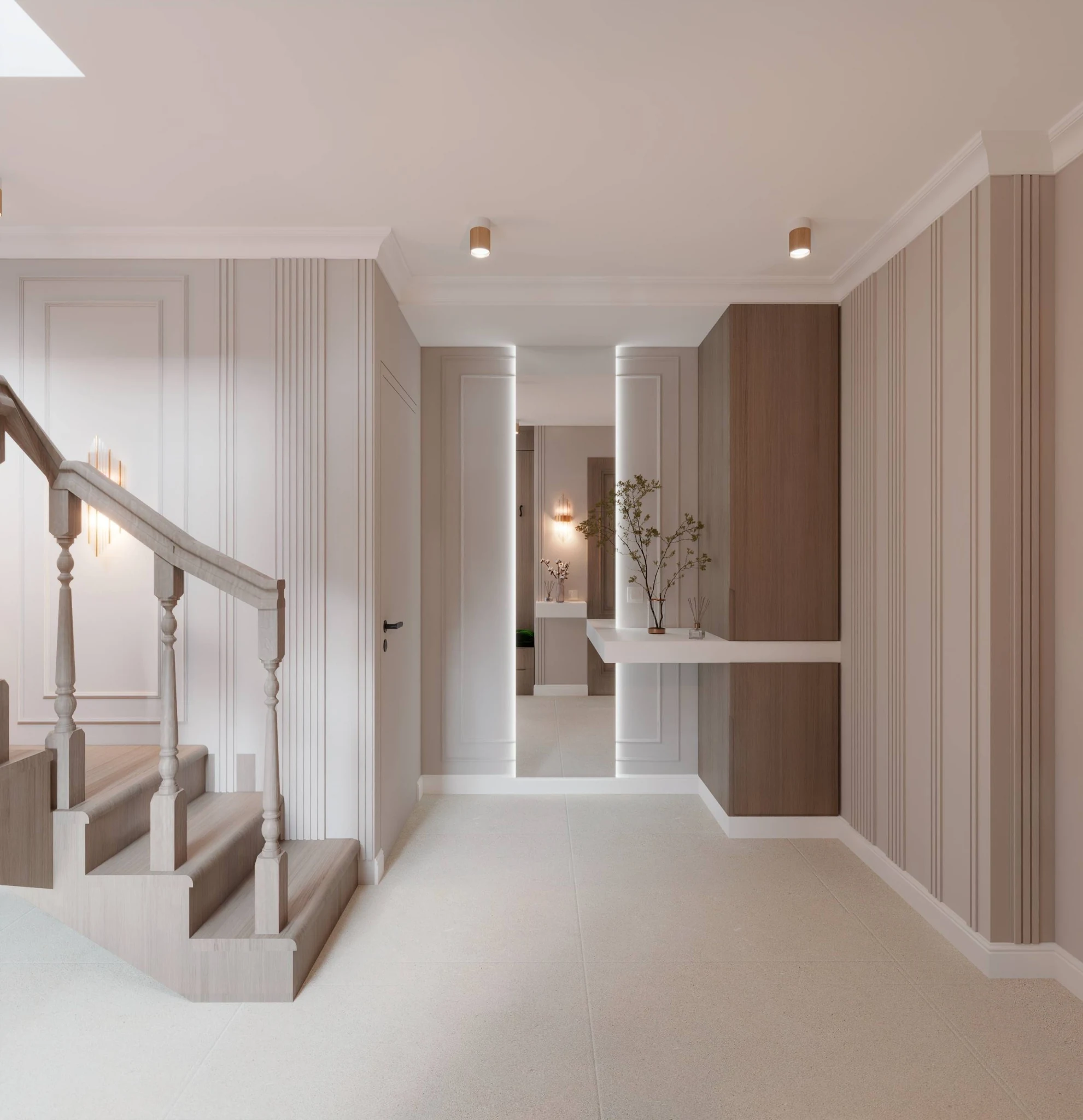 Casa Ciorescu — 105 m² — Living împreună cu bucătărie — 2